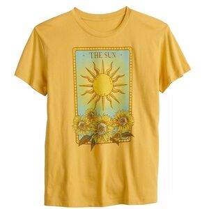 Yellow Sunflower Graphic T-Shirt